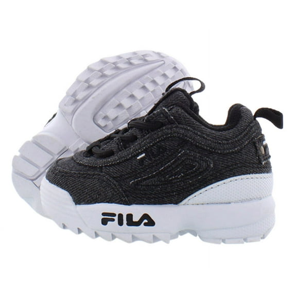 Fila Disruptor Ii Denim Baby Boys Shoes Size 6, Color: Charcoal