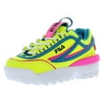 thumbnail image 1 of Fila Disruptor Ii Exp Girls Shoes Size 3, Color: Neon/Blue, 1 of 5