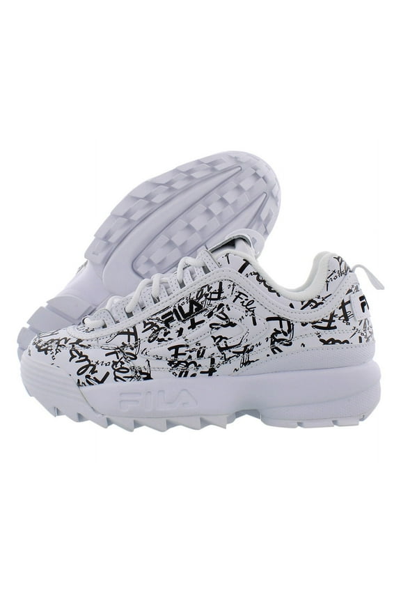 Disruptor Ii Graffiti Womens Shoes Size 9, Color: White/Black
