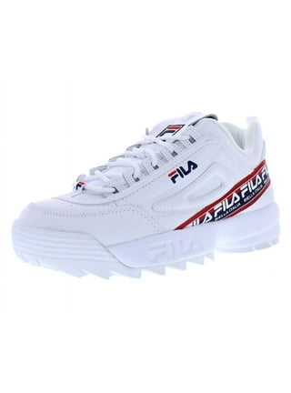 Sale! FILA DISRUPTOR II Premium Men's Tracking Shoes White 1FM00139-125 O