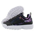 thumbnail image 1 of Fila Disruptor Ii Midnight Garden Womens Shoes Size 8.5, Color: Black/Purple/Blue, 1 of 4