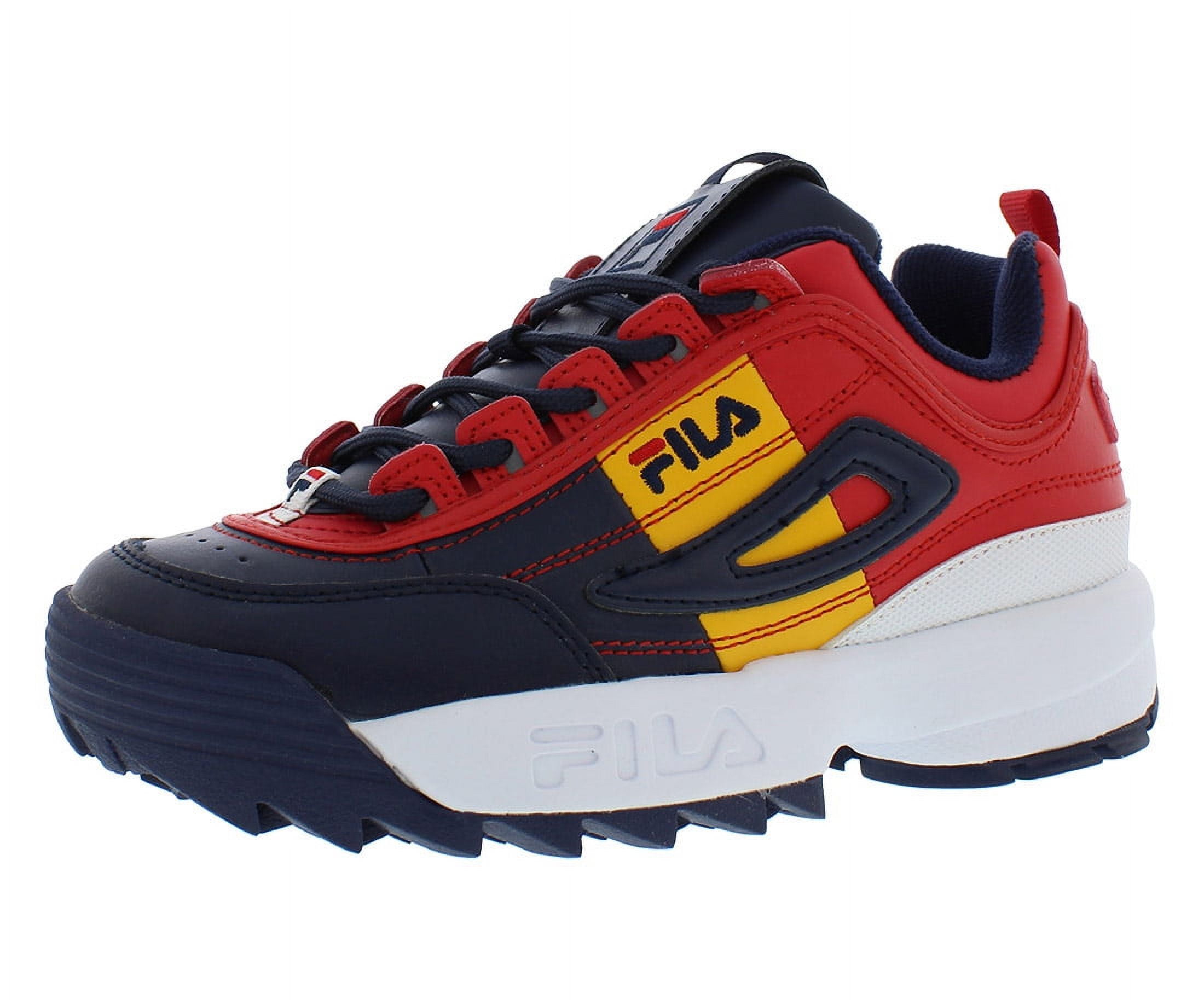Fila Disruptor Red And Yellow Fila Shoes FILA Trainers