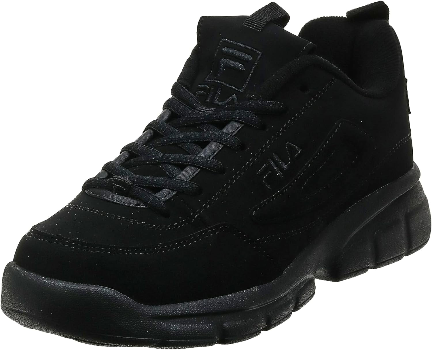 【FILA】 Eshape Velcro Black Fila Disruptor Se Casual Men's Shoes Size - Walmart.com