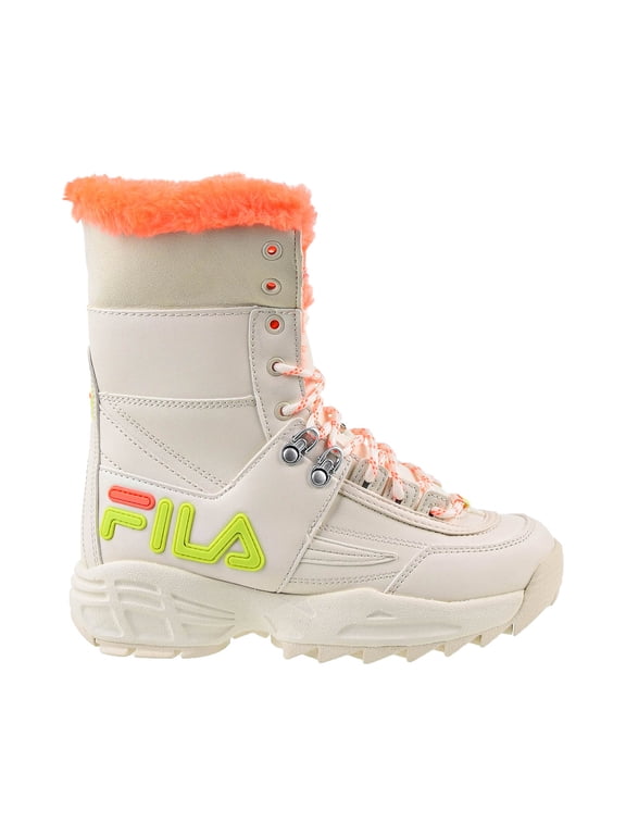 Disruptor Boot Womens Shoes Size 8.5, Color: White/Neon Green/Pink