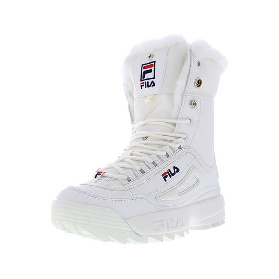 Fila Disruptor Shearling Womens Shoes Size 7, Color: White