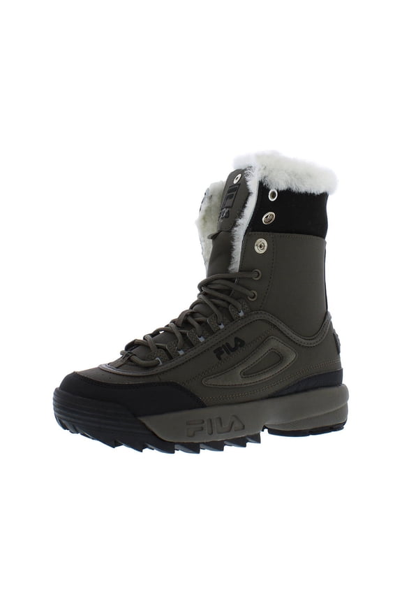 Disruptor Shearling Womens Shoes Size 9.5, Color: Metallic Brown/Black/Grey