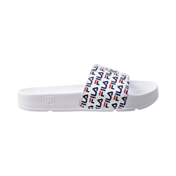 Fila Drifter Mood 2 Slide Women's Sandals White-Navy-Red 5sm00544-125