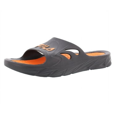 Fila Driftonic Boys Shoes Size 11, Color: Castlerock/Orange