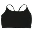 thumbnail image 1 of Fila Embossed Bra Top Womens Sports Bras Size M, Color: Black, 1 of 3