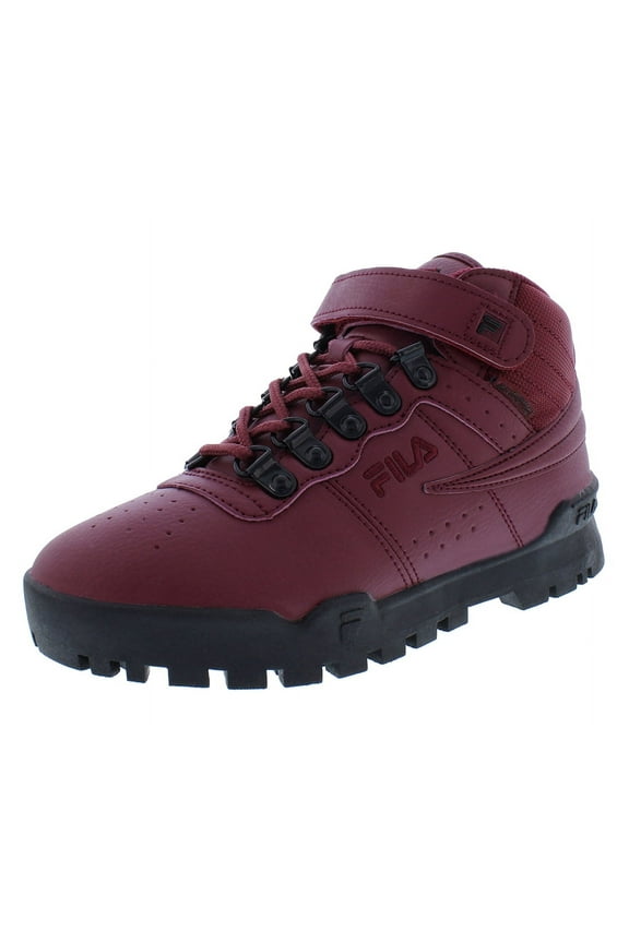 F-13 Weather Tech PS Girls Shoes Size 3, Color: Burgundy/Black