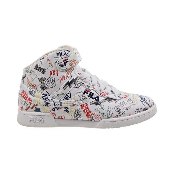 Fila F-13 Women's Shoes White-Black-Multi 5fm01738-175