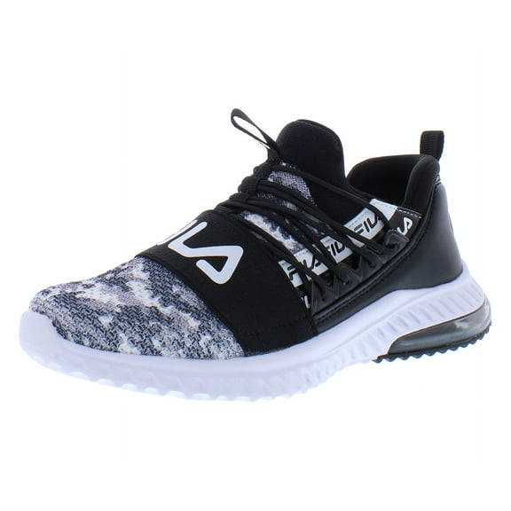 Fila Fantastiq 2 Winter Camo Boys Shoes Size 2, Color: Black/White