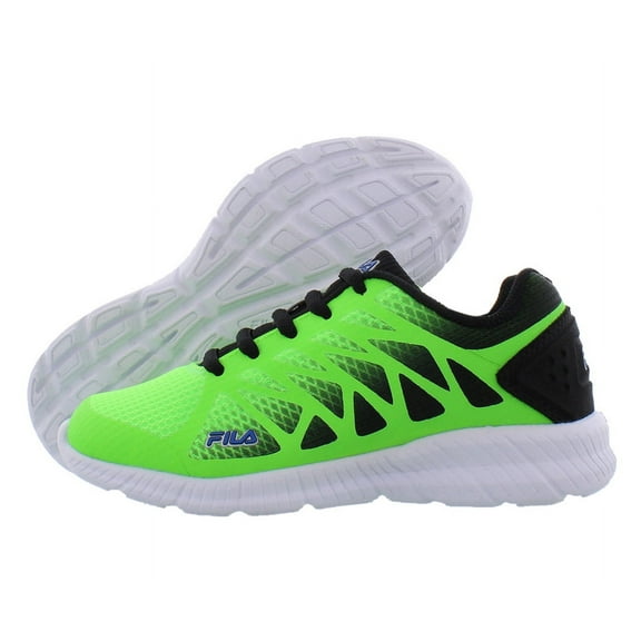 Fila Fantom 6 Boys Shoes Size 11, Color: Lime/Black
