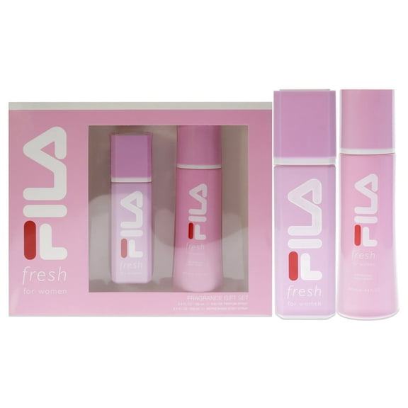 Fila Fresh Perfume for Women and Body Spray for Women Gift Set, 2pk