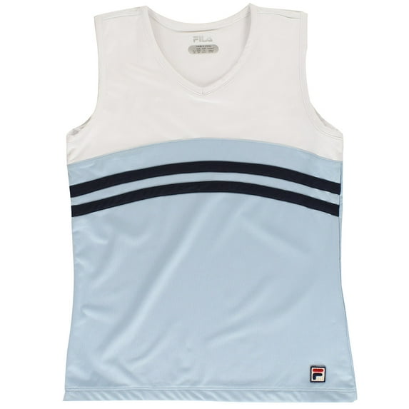Fila Full Back Girls Knits & Tees Size M, Color: Blue/White