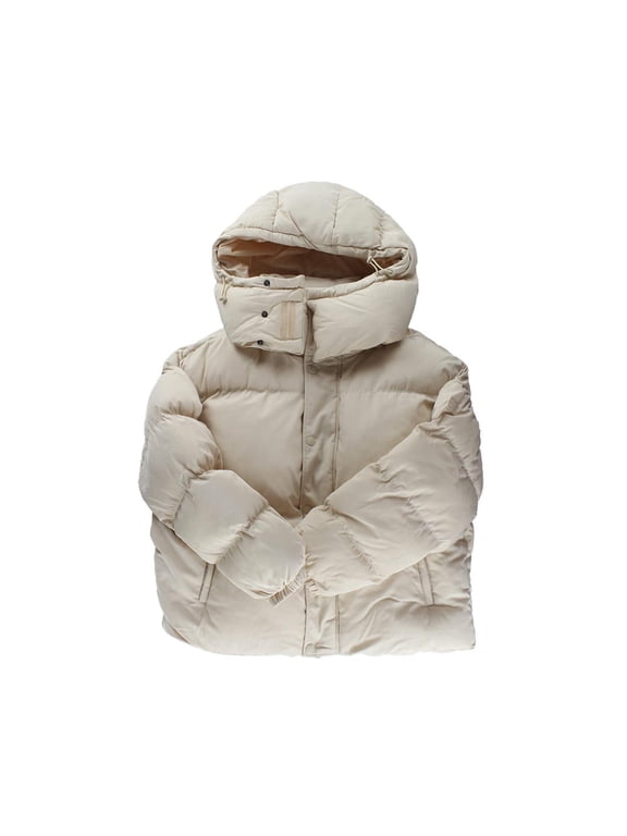 Fundamentals Super Puffer Unisex Down Jackets Size L, Color: Cream