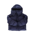 thumbnail image 1 of Fila Fundamentals Super Puffer Unisex Jackets Size M, Color: Navy, 1 of 4