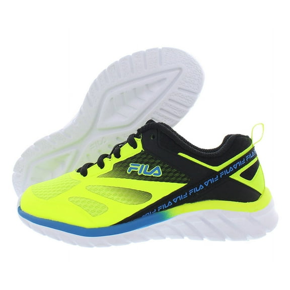 Fila Galaxia 3 Boys Shoes Size 11.5, Color: Neo/Black