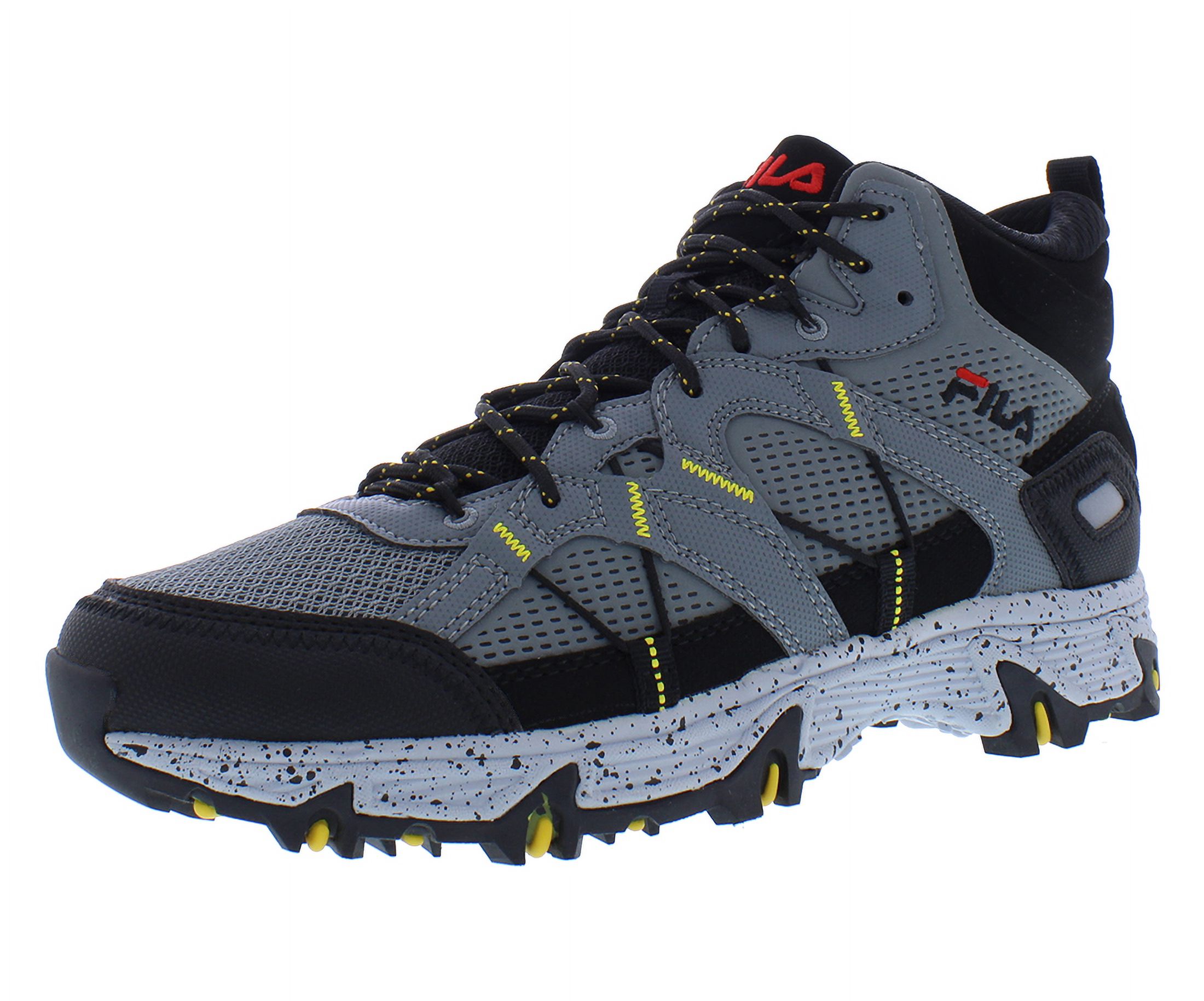 Fila Grand Tier Mid Mens Shoes Size 8 Color Grey Black Walmart