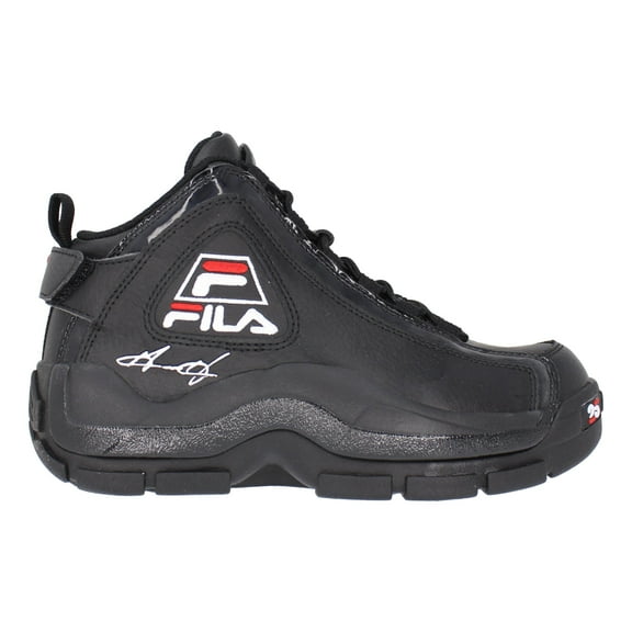 Fila Grant Hill 2 25th Anniversary (Big Kid)  BLACK / WHITE / FILA RED
