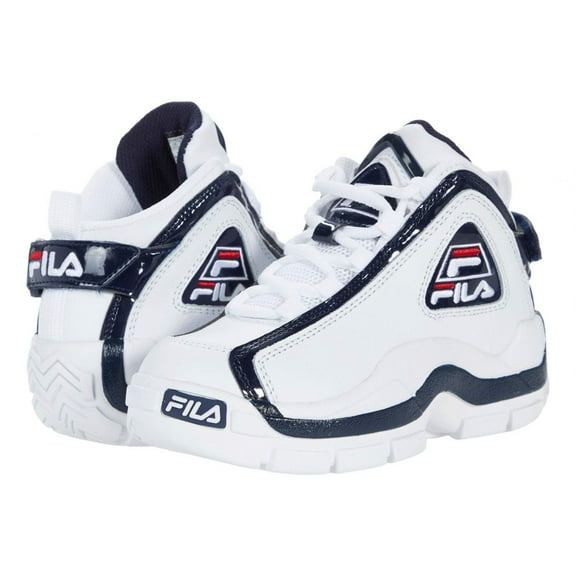 Fila Grant Hill 2 (Little Kid) White/Fila Navy/Fila Red 1 WHT/FNVY/FRED