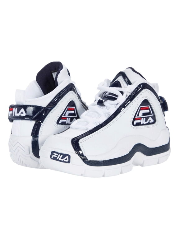 Grant Hill 2 (Little Kid) White/Fila Navy/Fila Red 1 WHT/FNVY/FRED