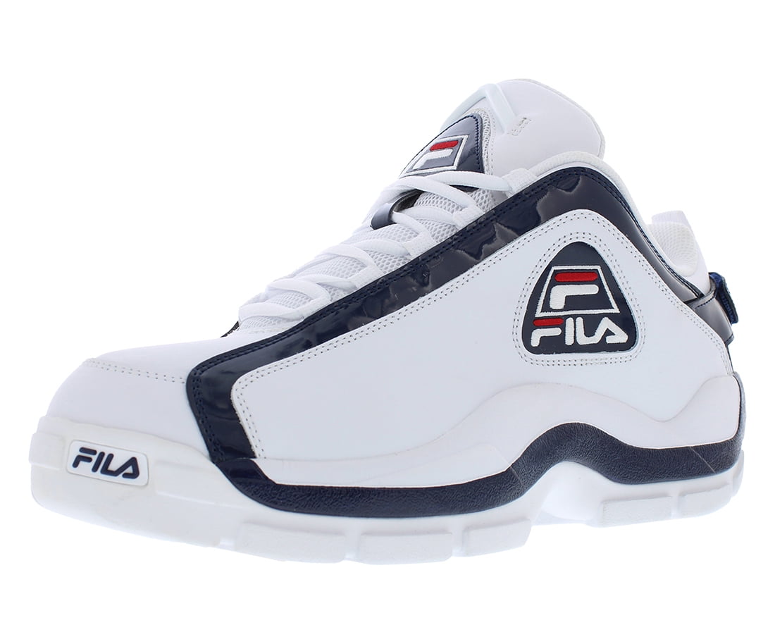 Fila Grant Hill 2 Low Mens Shoes Size 14 Color White Fila Navy Fila Red