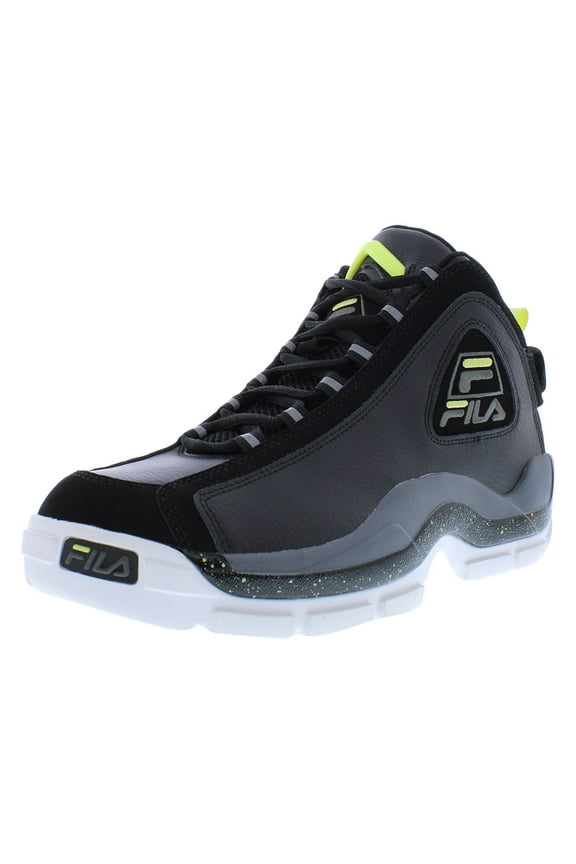 Grant Hill 2 Mens Shoes Size 8, Color: 008 Black/Sunny Lime/Castlerock