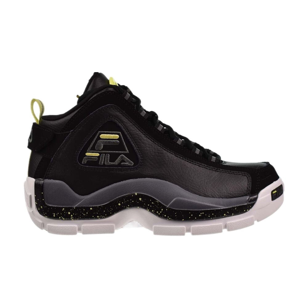 black and gold fila shoes