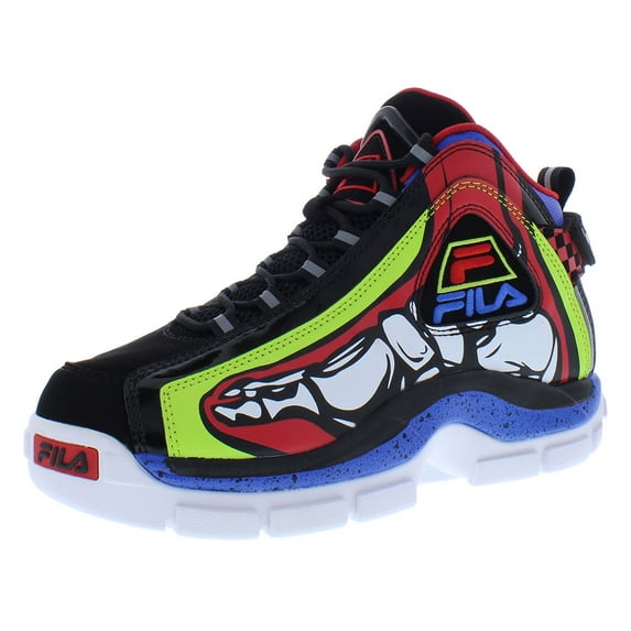 Fila Grant Hill 2 Racing Boys Shoes Size 5.5, Color: Multicolor