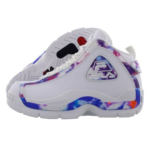 Fila Grant Hill 2 Tie Dye Mens Shoes Size 10.5, Color: White/Purple