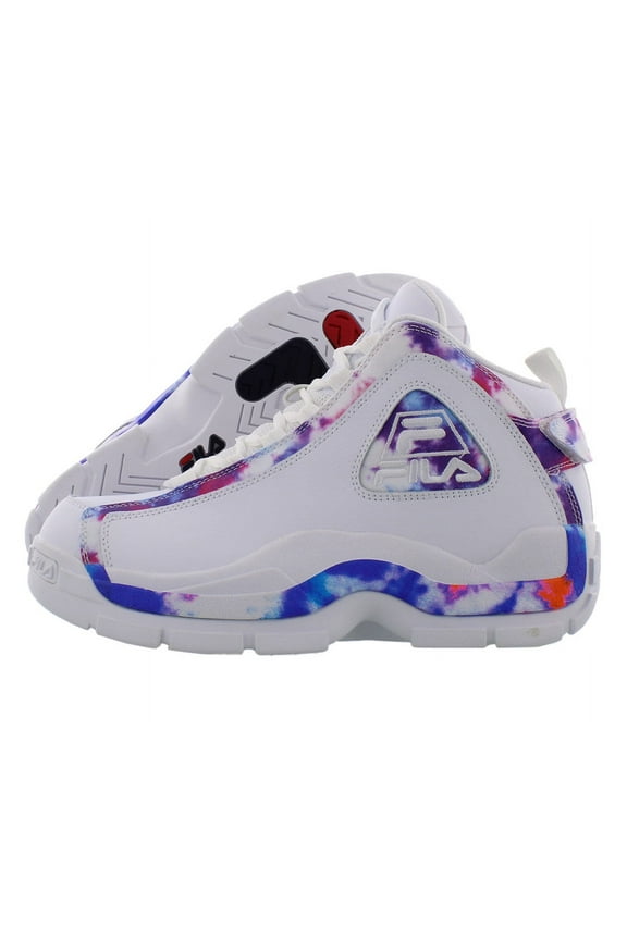 Grant Hill 2 Tie Dye Mens Shoes Size 10, Color: White/Purple
