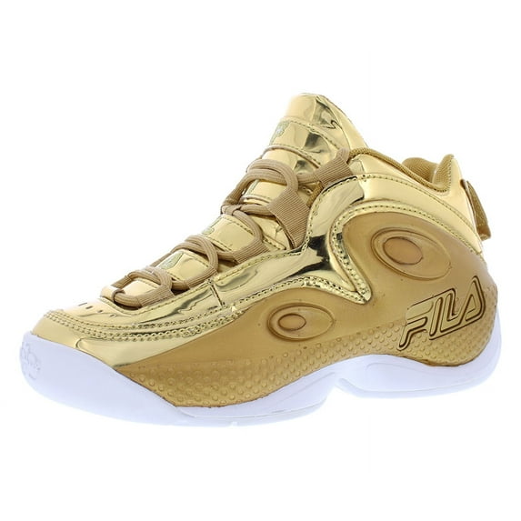 Fila Grant Hill 3 Metallic Mens Shoes Size 5.5, Color: Metallic Gold