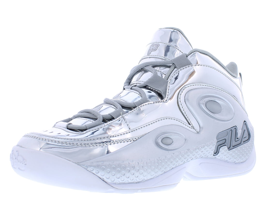 Silver Grant Hill Shoes Fila Grant Hill Metallic Mens Shoes Size