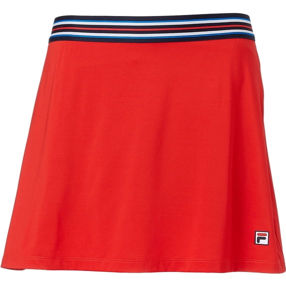 Fila Heritage A Line Skirt - Chinese Red/Navy - Large