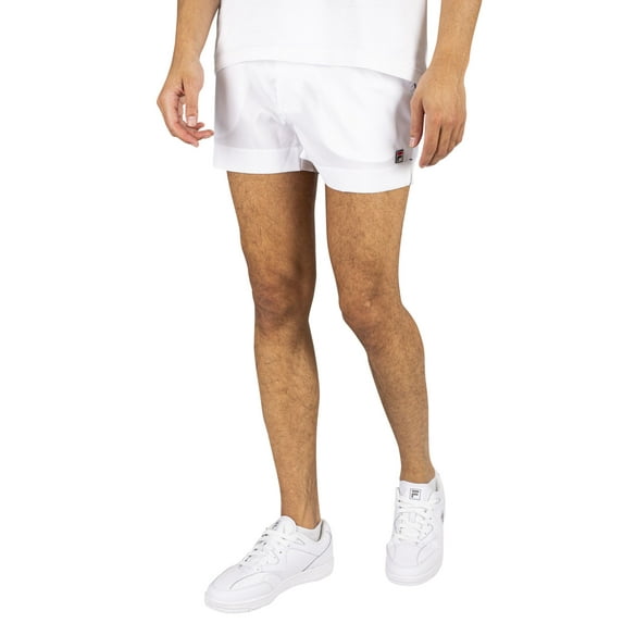 Fila Hightide 4 Terry Pocket Stripe Shorts, White