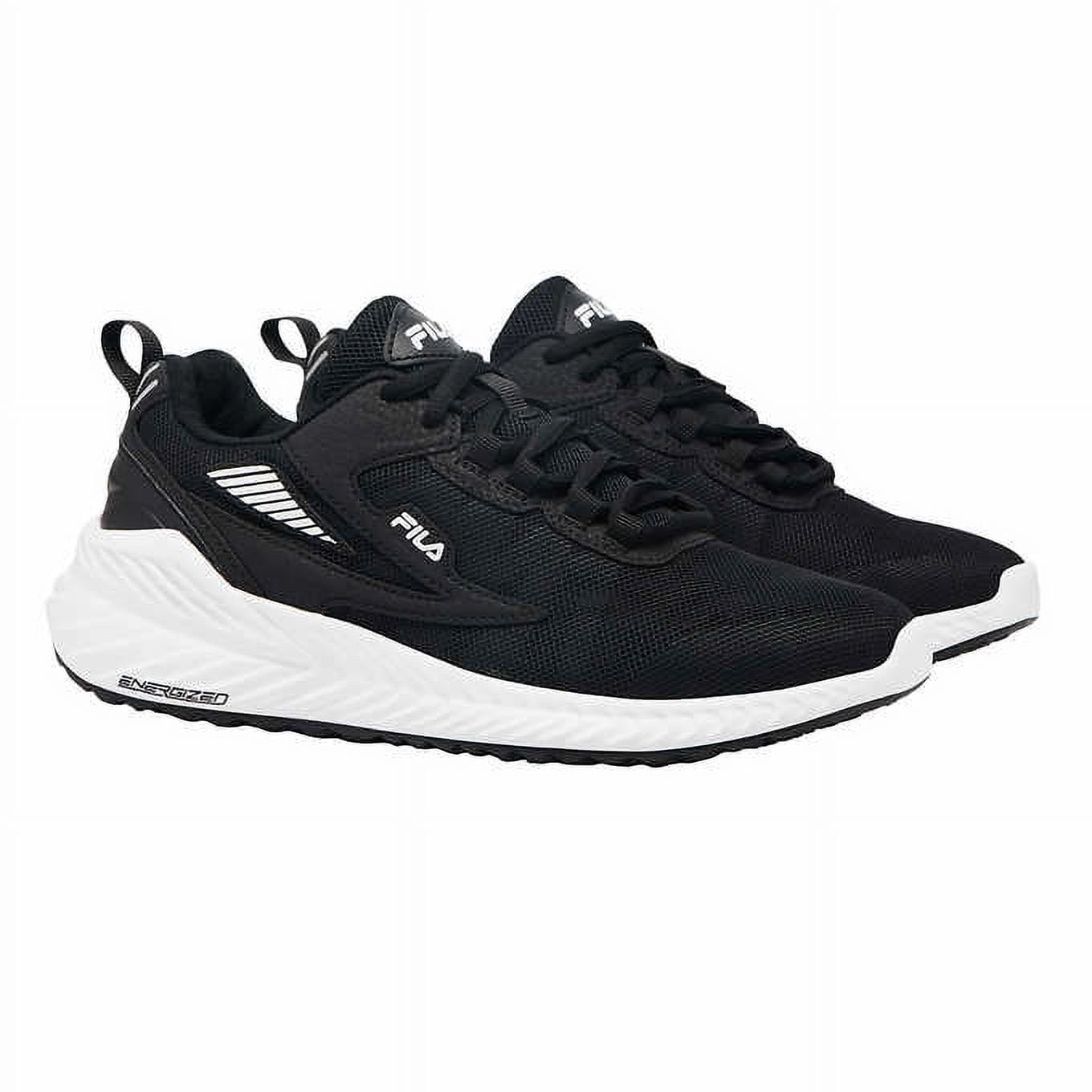 Fila Ladies' Trazoros Winspeed Lace-up Athletic Running Shoe (Black, 7.5) 