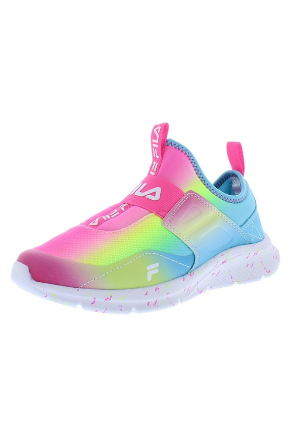 Landbuzzer Marble Girls Shoes Size 11, Color: Pink/Yellow/Teal