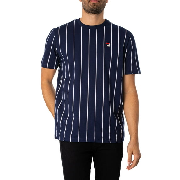 Fila Lee Pin Striped T-Shirt, Blue