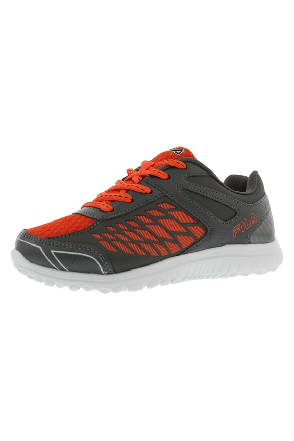 Lightning Strike Kid's Shoes Size 11, Color: Grey/Orange