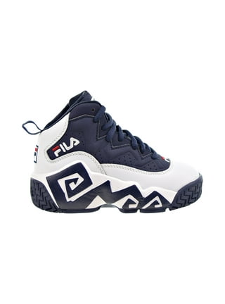 Womens Fila MB '90s Athletic Shoe - Black / White