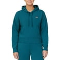 thumbnail image 1 of Fila Marina Women's Cropped Fleece Drawstring Pullover Hoodie, 1 of 4