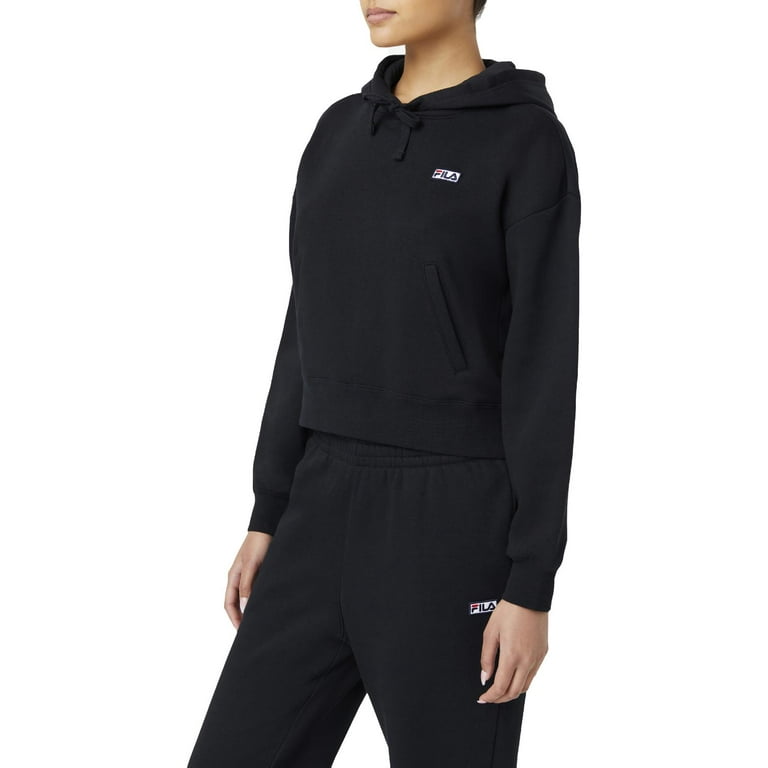 Fila cropped hotsell fleece