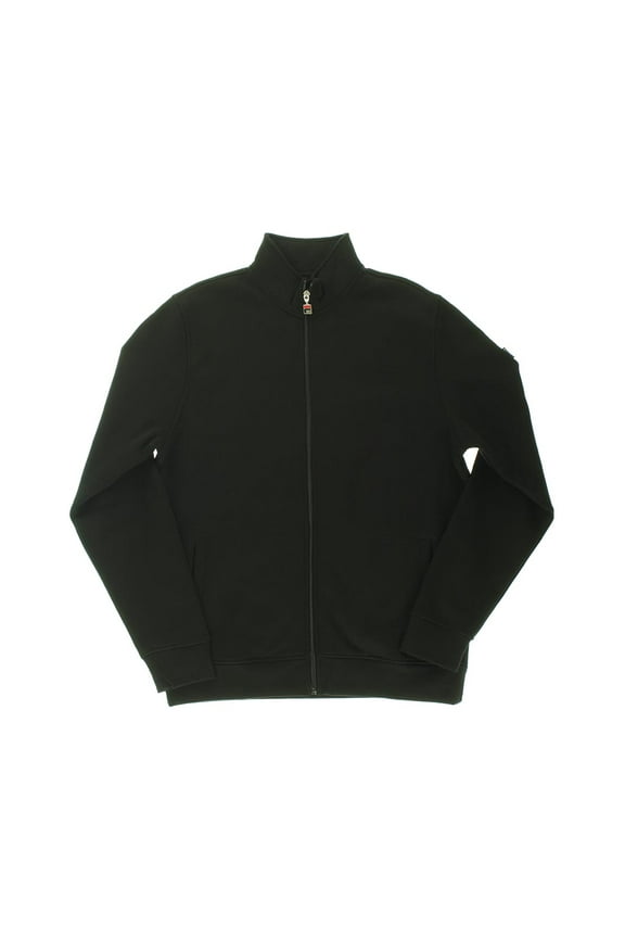 Match Fleece Full Zip Mens Jackets Size L, Color: Black