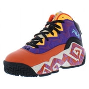 FILA Mb Boys Shoes Size 1.5, Color: Purple/Orange/Black