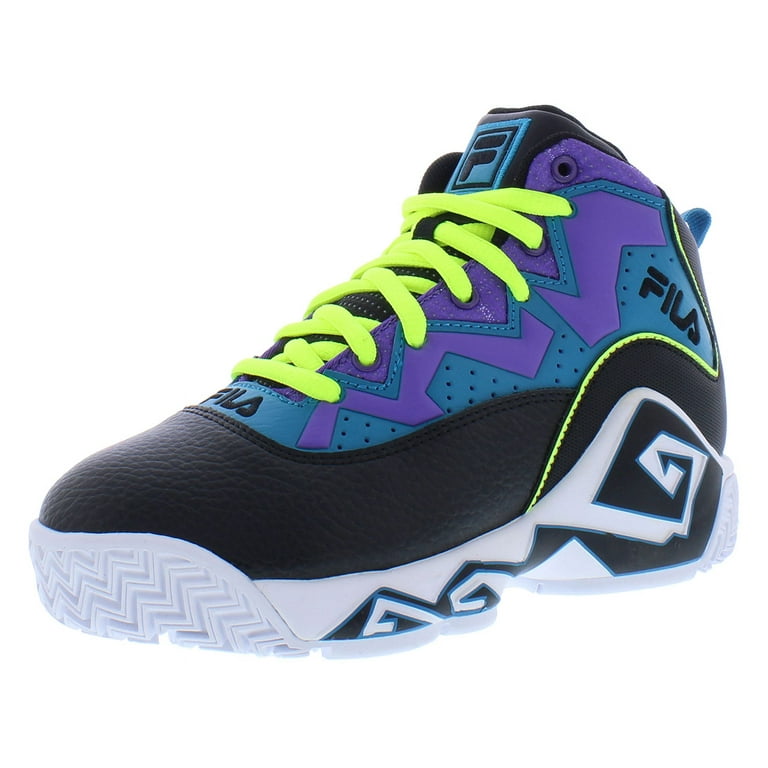 Fila Mb Boys Shoes Size 2.5 Color Teal Purple Walmart