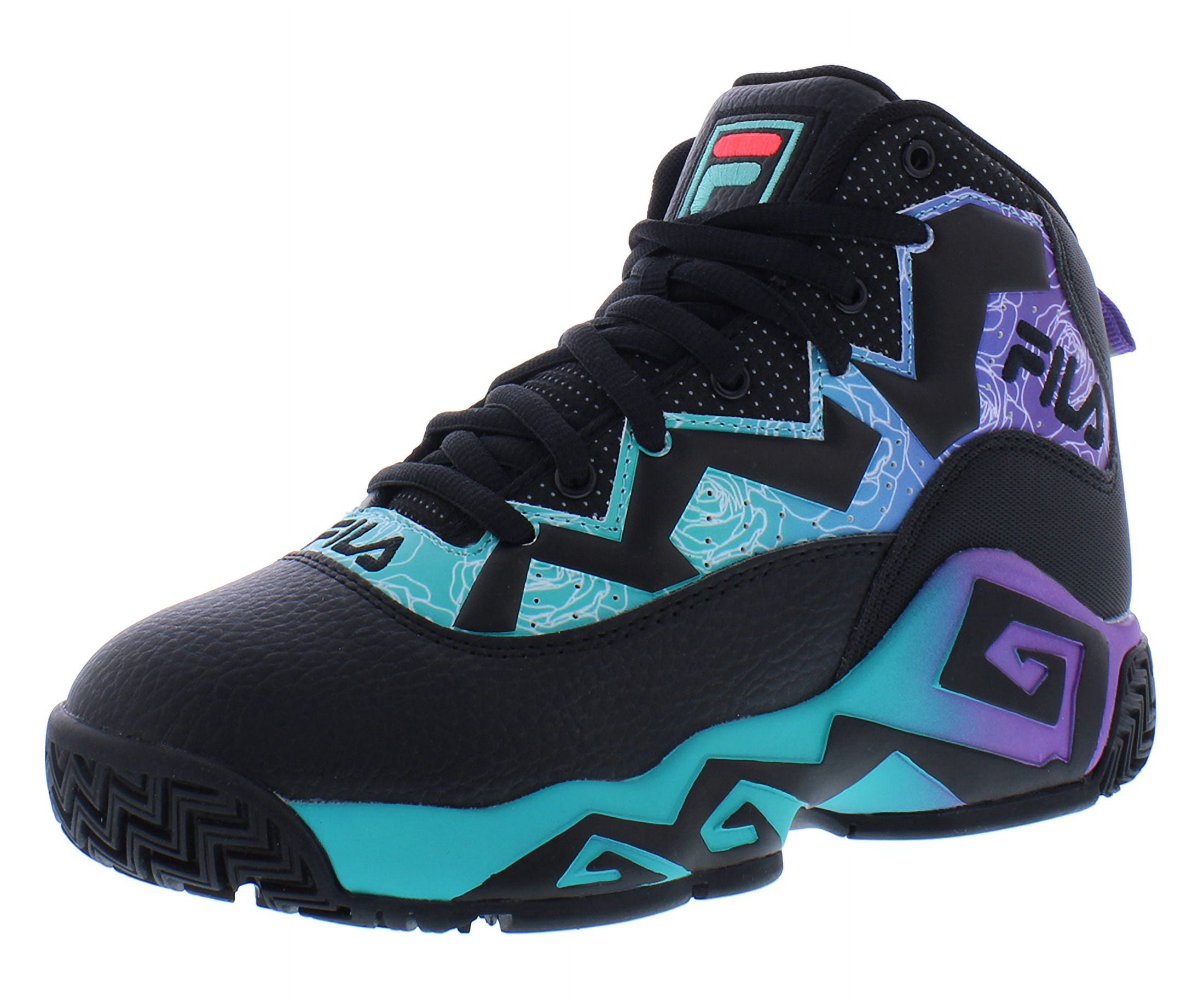 Fila Mb Boys Shoes Size 7, Color: Black/Teal - Walmart.com