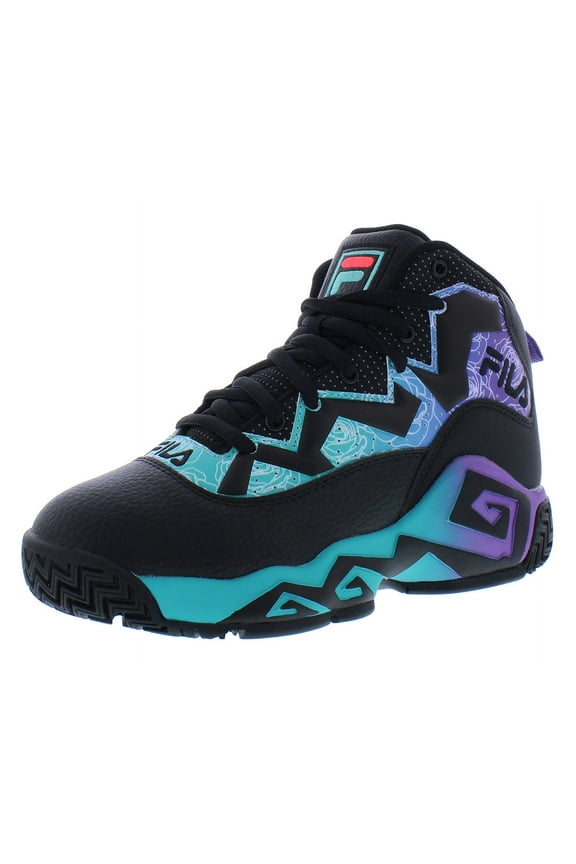 Mb Boys Shoes Size 4, Color: Black/Teal