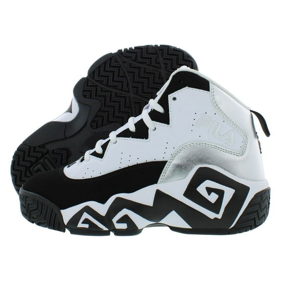 Fila Mb Boys Shoes Size 4, Color: Black/White