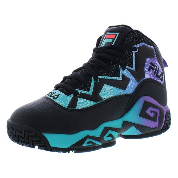 Fila Mb Boys Shoes Size 7, Color: Black/Teal